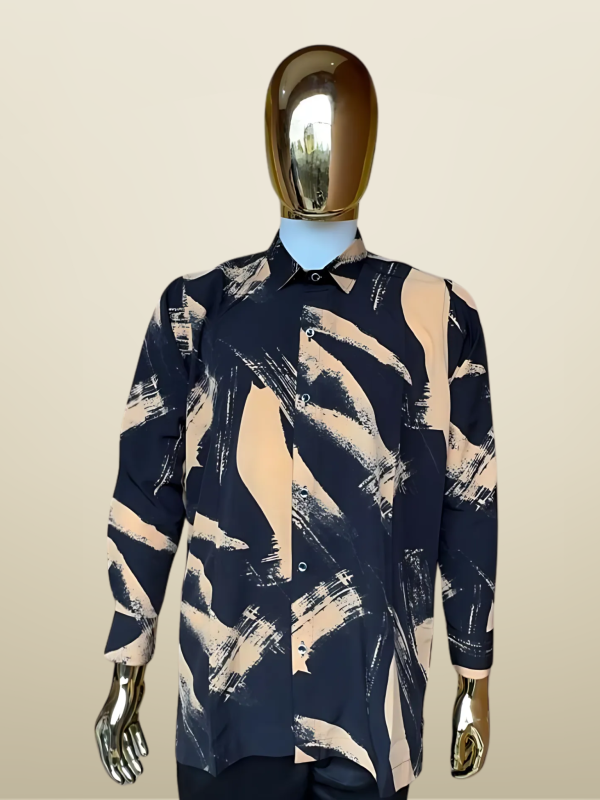 Bold Brush stroke Button-Down (shirt)
