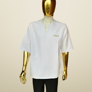 Classic White Men’s Kaftan with Modern Silhouette