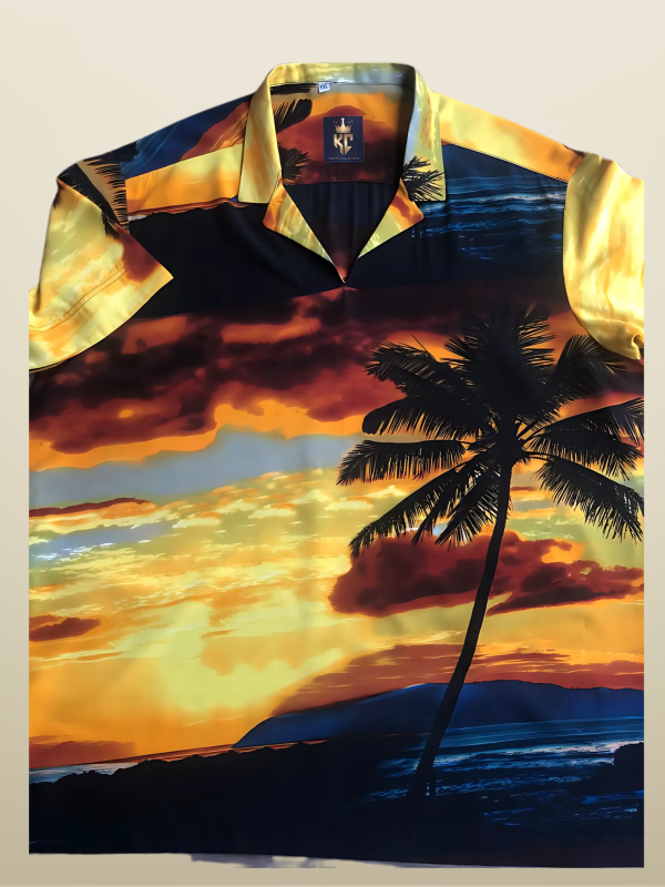 Tropical Sunset Hawaiian Shirt