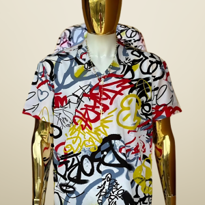 Urban Graffiti Short-Sleeve Shirt & Pants